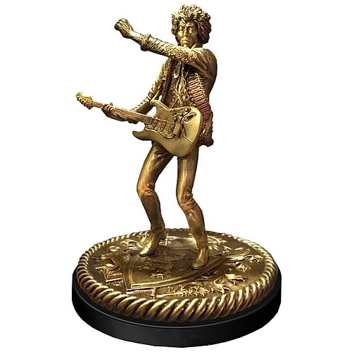Jimi Hendrix Bronze Rock Iconz Statue Sculpture
